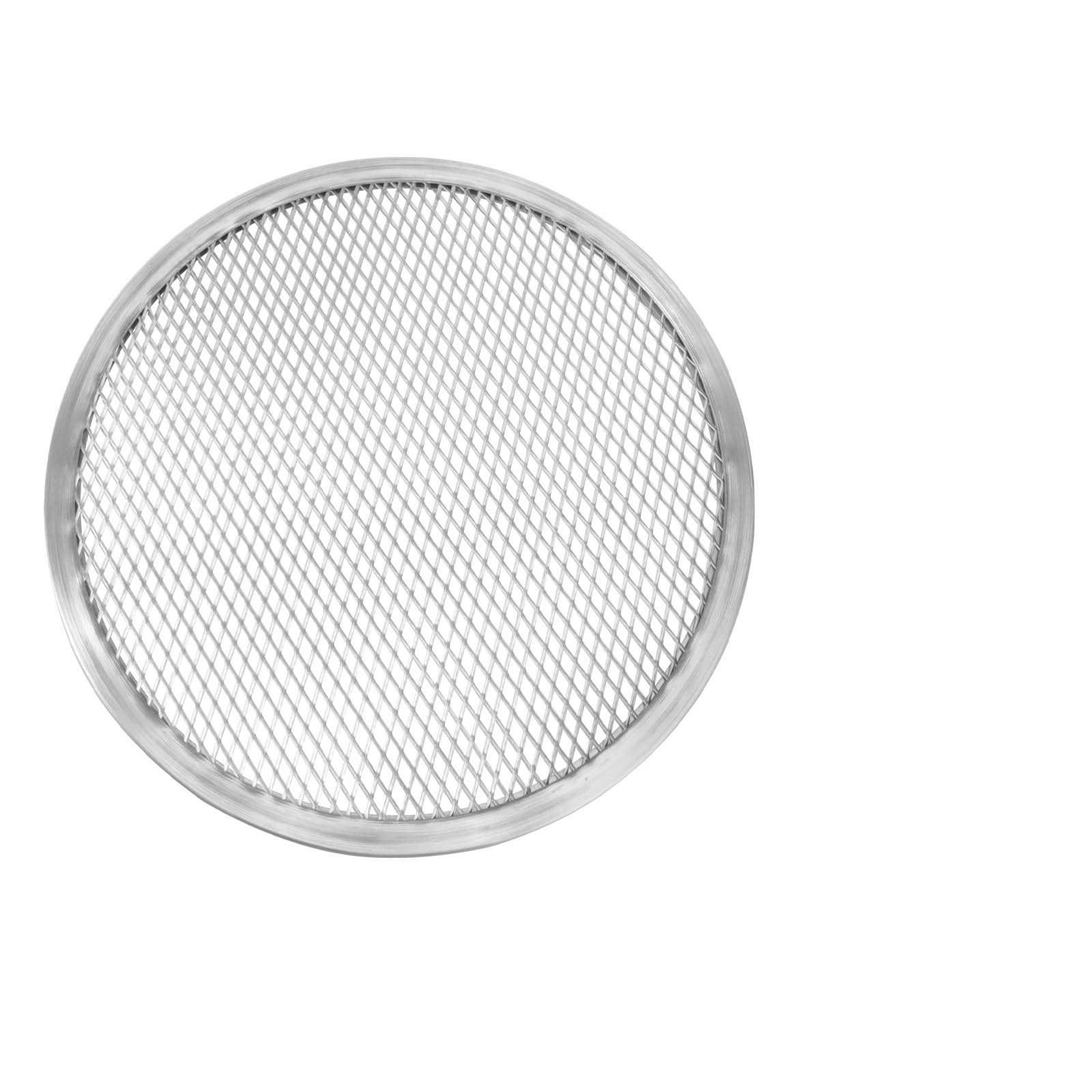 Bandeja de Aluminio para Pizza de 16 Pulgadas, Ideal para Uso doméstico, Cocina, Restaurante, Acero (28 cm) (33 cm)