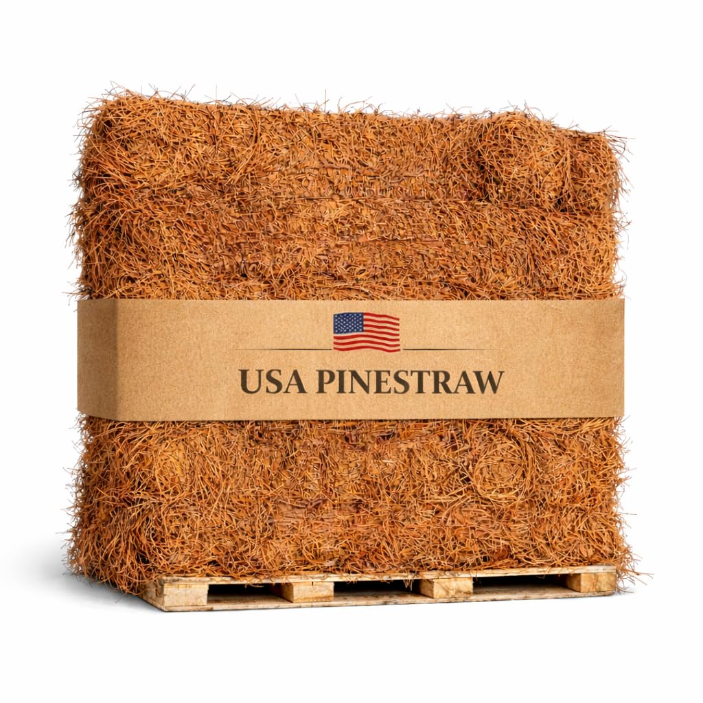 USA Pinestraw Long Needle Pine Straw Mulch