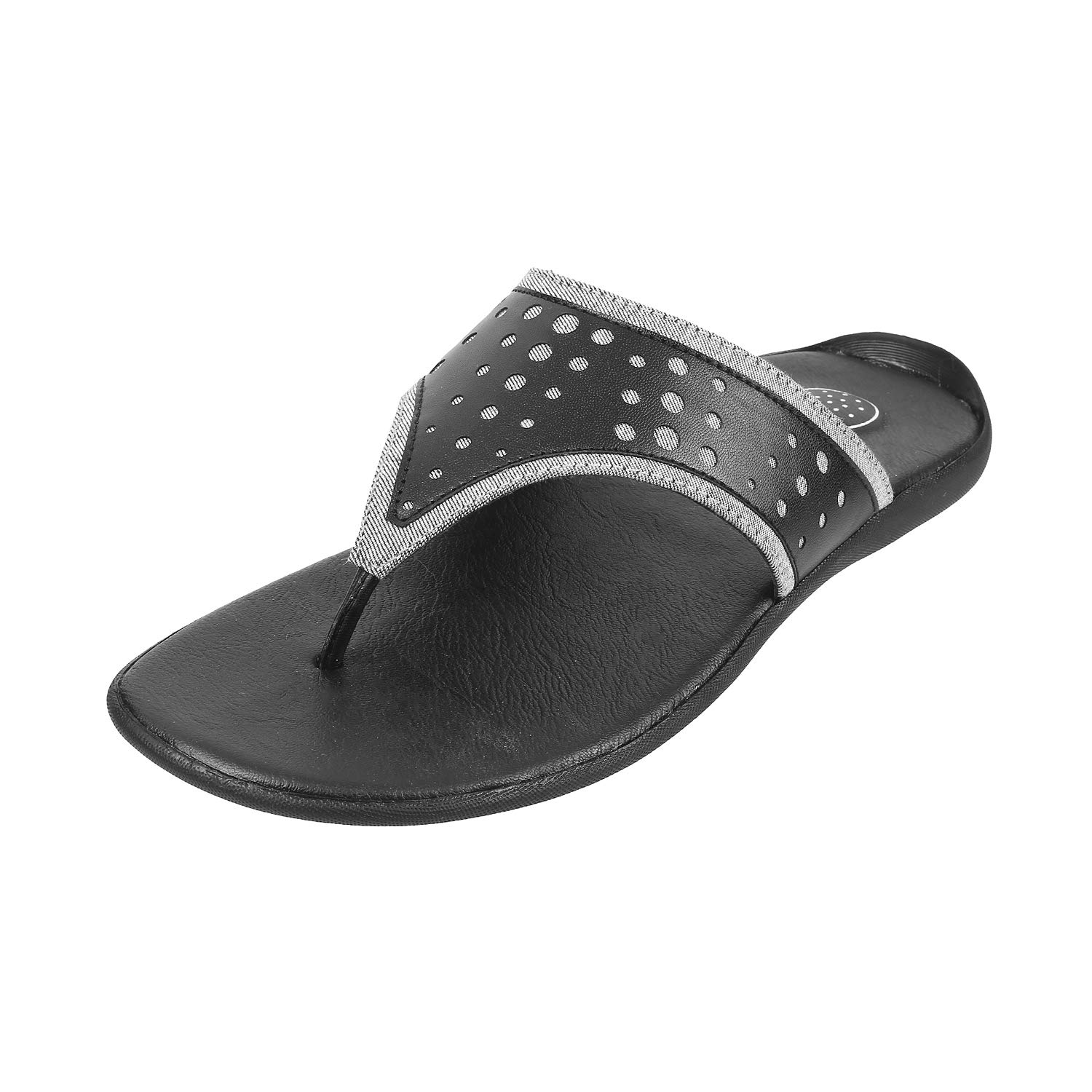 Mochi Men Black Leather Sandals 8-UK (16-423-11-42) (B08QN7GGVS) Amazon Price History, Amazon Price Tracker