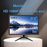 Monitor LED 21.5" Full HD 75Hz - Tela para PC com 5ms, HDMI/VGA, Modo Leitura, Contraste 1000:1 e Design Compacto para Home Office, Estudos e Uso Diário — imagem 7