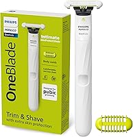 Philips Norelco OneBlade Unisex Intimate Pubic & Personal Body Groomer & Trimmer, QP1924/70