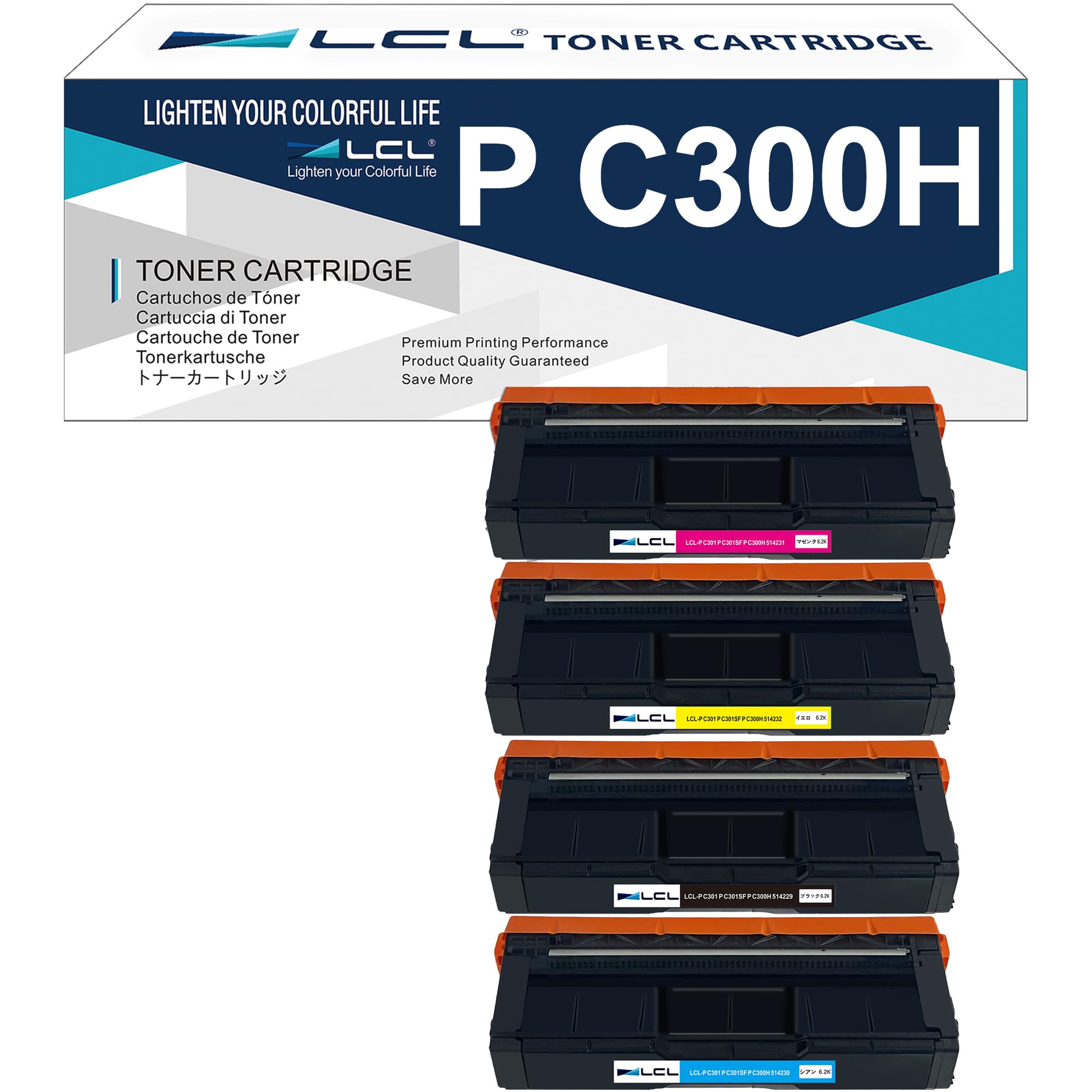 Amazon.co.jp: LCL RICOH用 リコー用 P C301 P C301SF P C300H PC300H