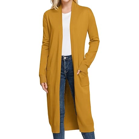 Women's Long Duster Sweaters: The Ultimate Wardrobe Essential