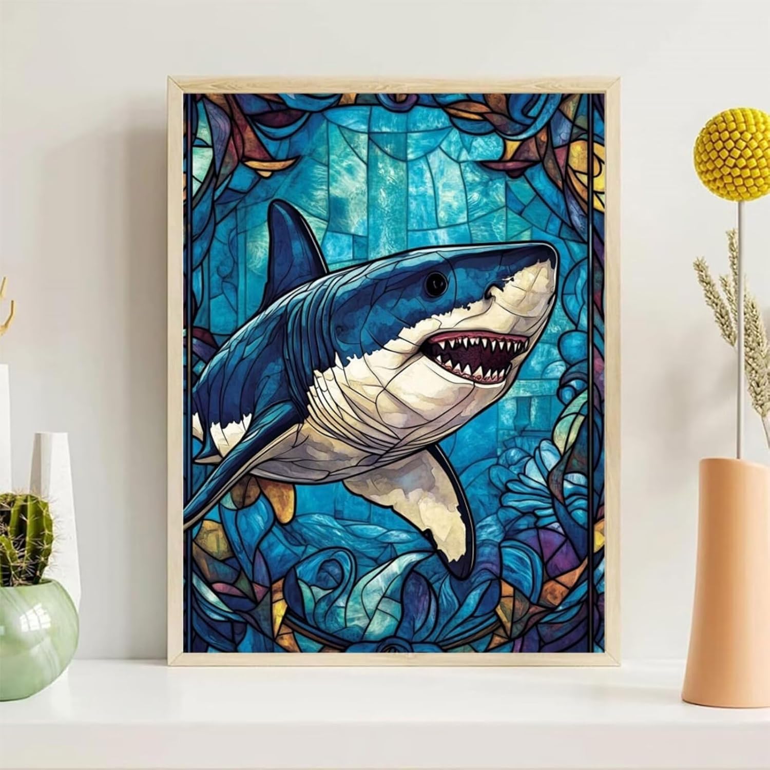 数字油絵キット 花 数字で塗り絵 木 完全手書き 絵画 Paint by Numbers DIY 塗り絵 大人用 初心者向け 子供の paint by  numbers うさぎ 数字塗り絵 大人用 子供 DIY 花 数字油画 手塗りキット 初心者用 高齢者で簡単に塗れ 数字油絵漫画 Paint by  Numbers Kids 数字油絵 抽象的な, サメ ペイントバイナンバー 子供用 大人用 初心者, DIY 絵 デジタル油絵 キット 初心者向け 簡単 数字