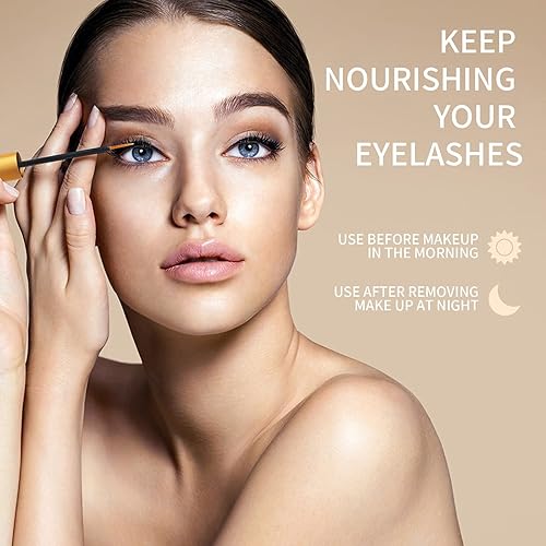 Miniatura 4 de Suero Premium de Crecimiento de Cejas con Péptidos para Pestañas Más Llenas, Más Largas, Más Gruesas y Más Fuertes, Vegano y Sin Crueldad, 5ML,