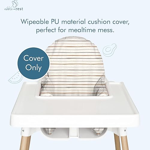 Miniatura 2 de Nibble and Rest Funda para inserto de silla alta, compatible con la silla alta IKEA Antilop, accesorio para silla alta con inserto a prueba de
