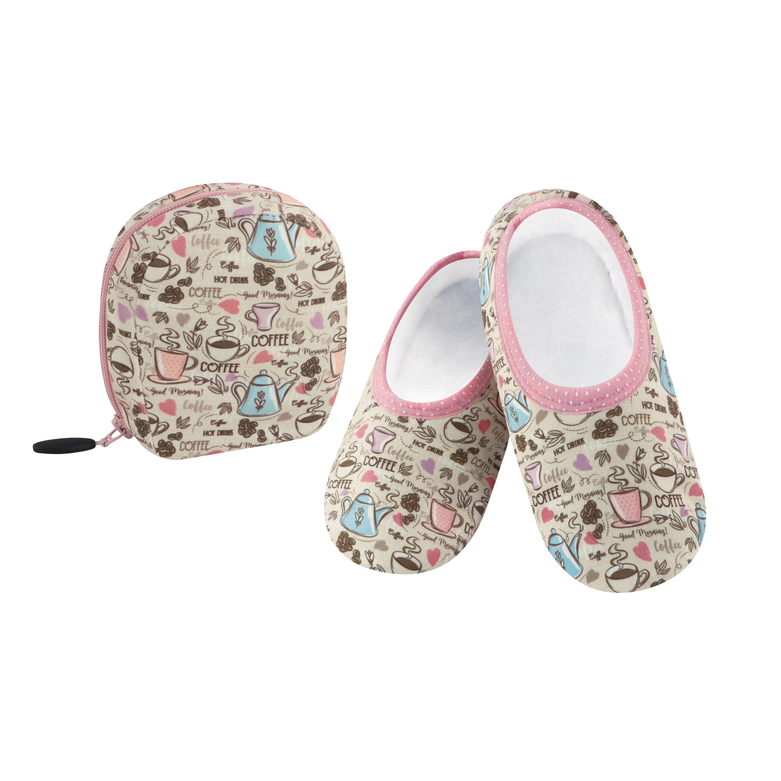 Snoozies Skinnies Travel Slippers for Women