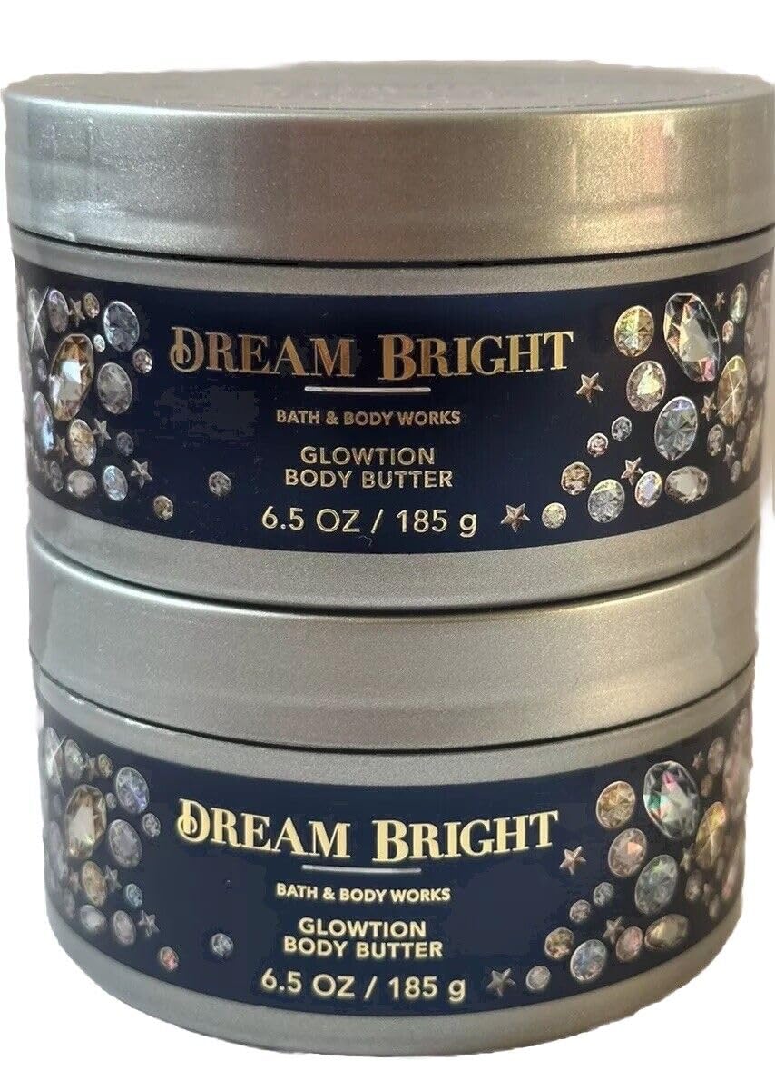 2 Dream Bright Glowtion BODY Body Butter Cream Lotion