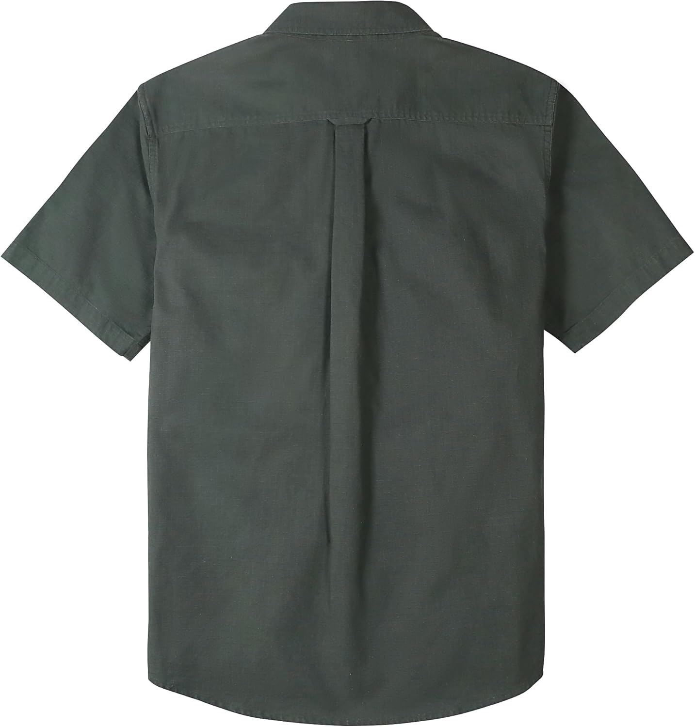 Dubinik® Mens Short Sleeve Button Down Shirts 2 Pocket Work Casual Vintage Cotton with Stretch - Image 4