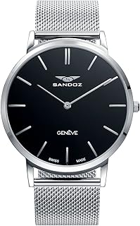 Orologio Sandoz Classic & Slim da uomo maglia milanese