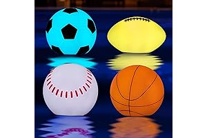 Kids Glowing Bath Balls, Pool Lights with Remote