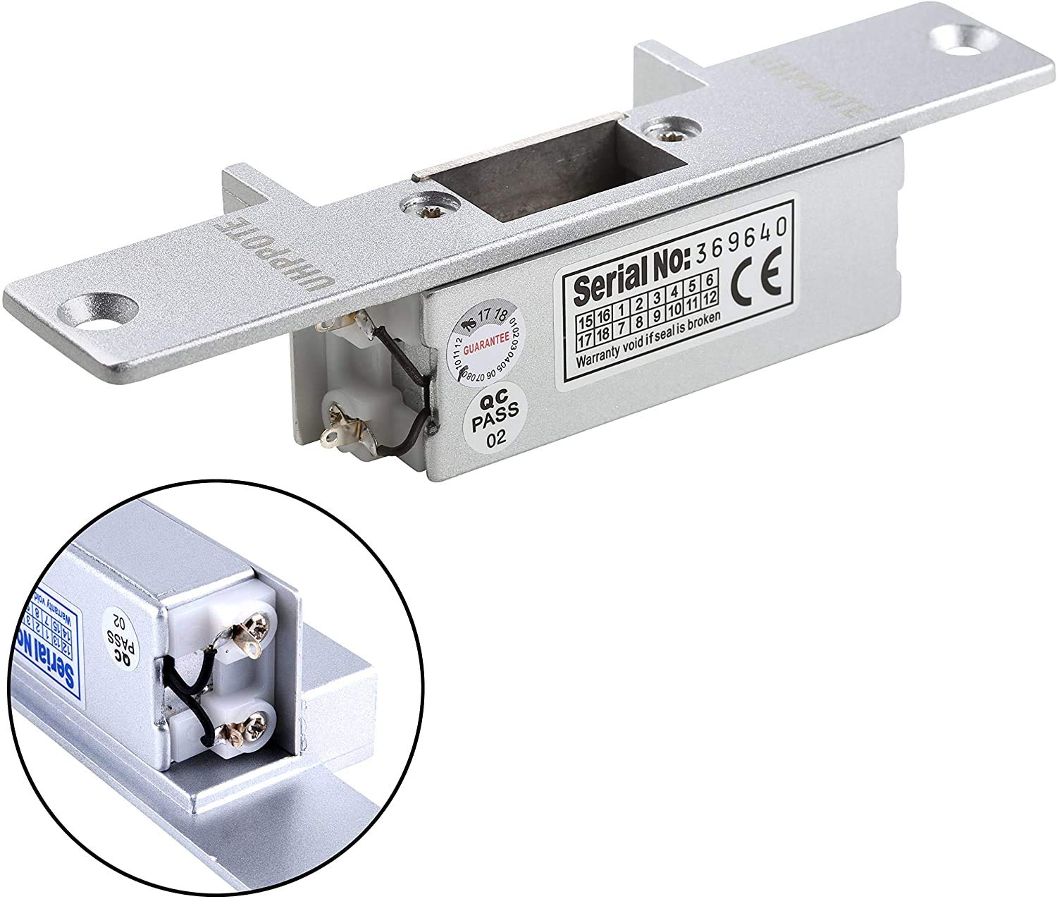 UHPPOTE Kit de contrôle d'accès de porte avec gâche électrique Fail Safe Télécommande