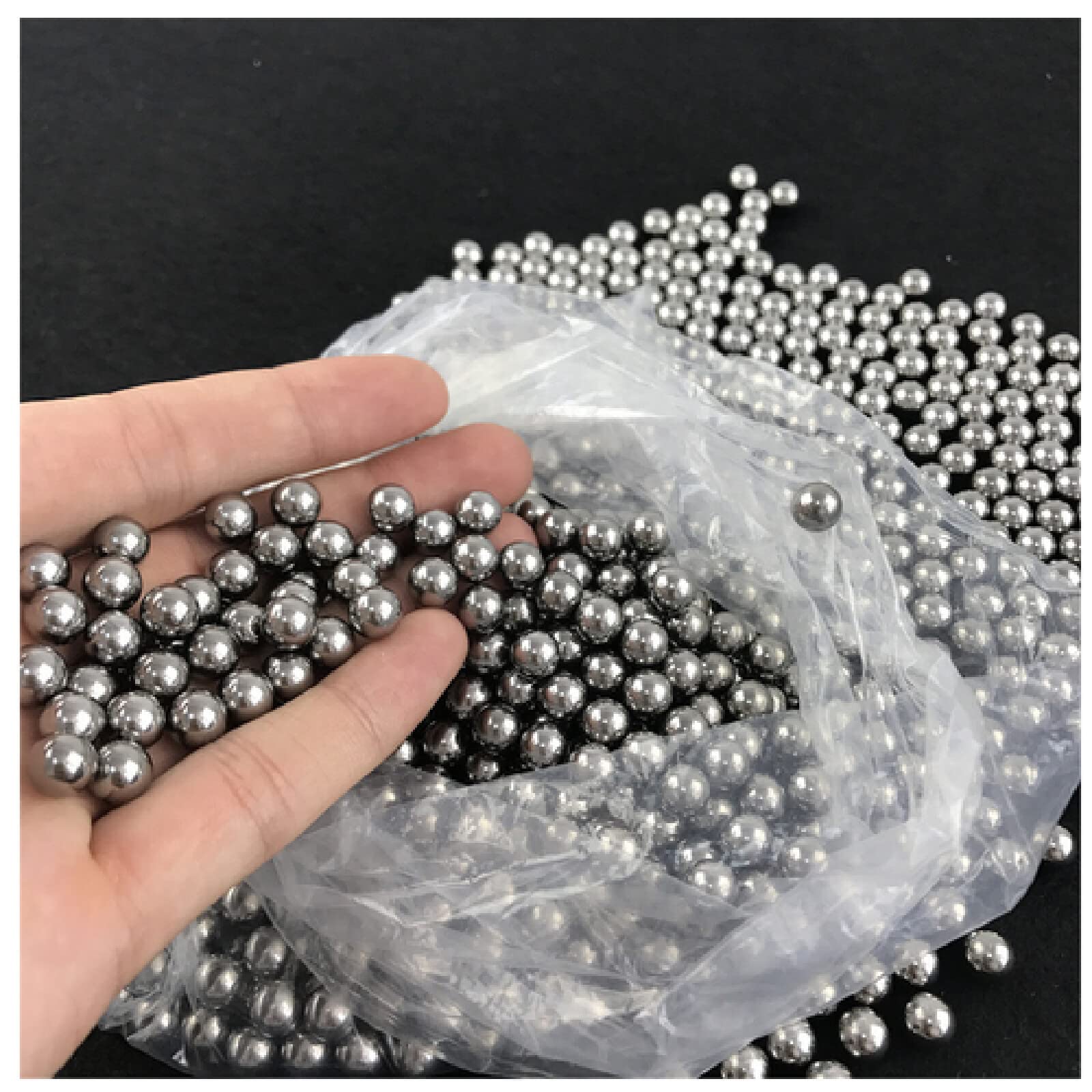Bolas de rodamiento, Rodamientos de Bolas de Acero Gcr15, rodamientos de precisión de 6,25 a 16,3 mm, 1 kg(12.3mm)