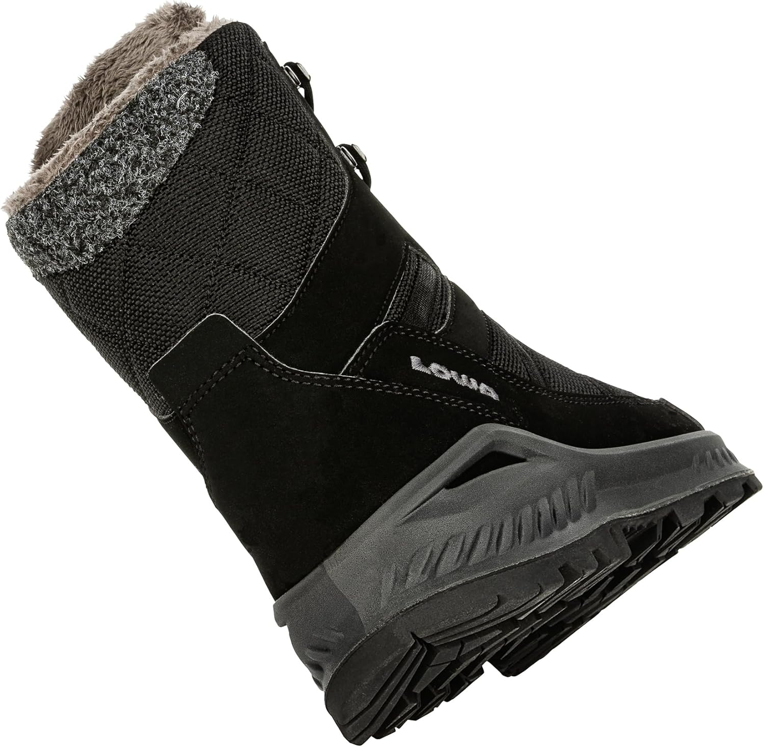 Lowa Women's High Rise Hiking Shoes, Black