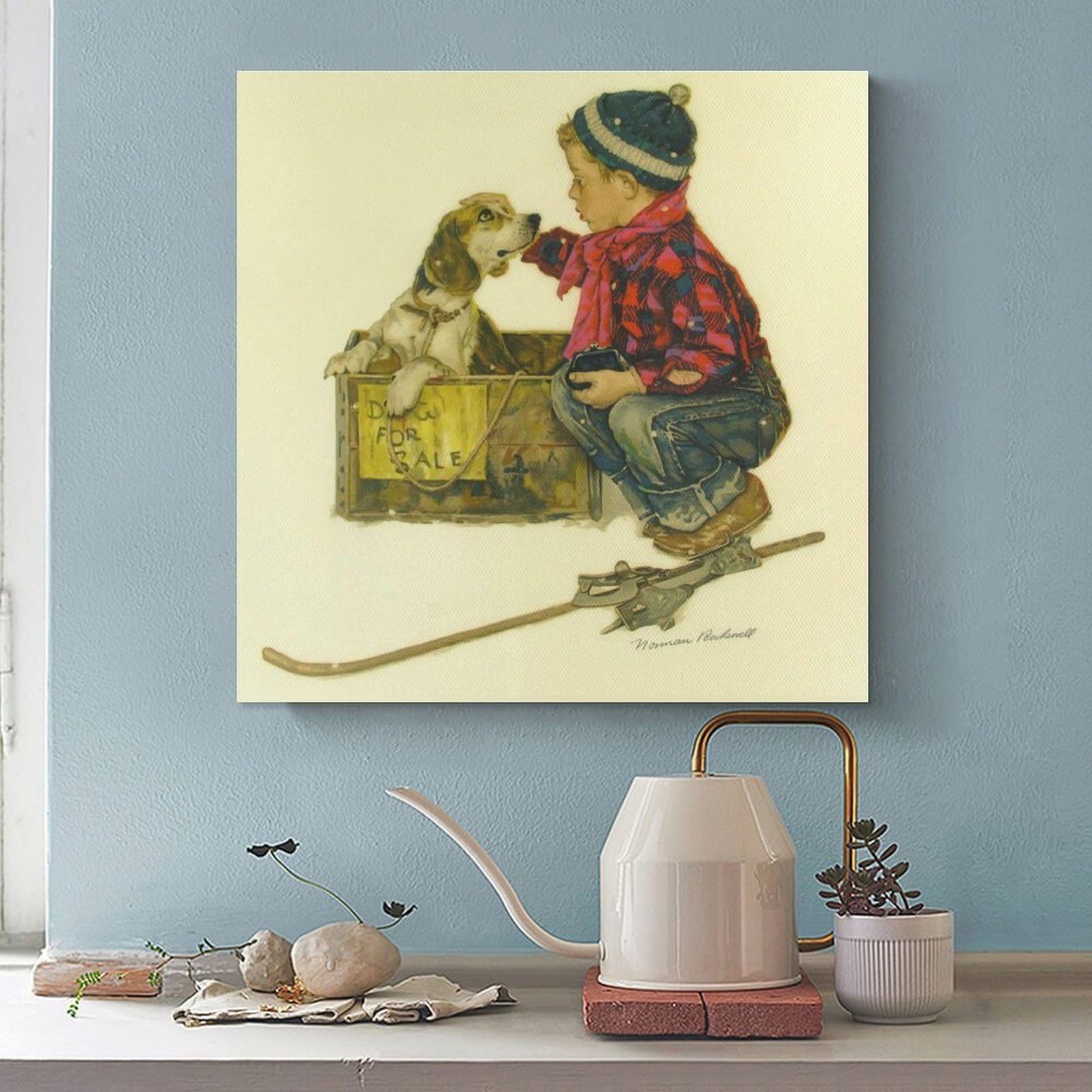 Amazon.co.jp: Norman Rockwell ノーマン・ロックウェル 絵画 ポスター