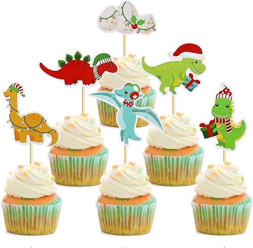 Miniatura 7 de Keaziu 25 piezas de adornos para cupcakes de Navidad de Jesús, Paz, esperanza, Cristo, bendito, cupcakes, decoraciones de Navidad de Jesús,