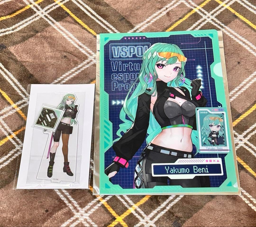 ビックアクリルスタンド クリアファイル&amp;クリアしおり 八雲べに