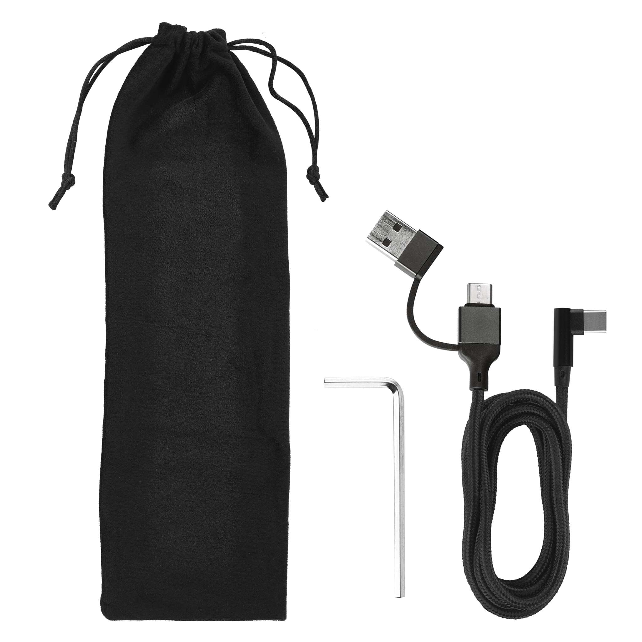 EMOS Lampe LED pour ordinateur portable 30 cm 5,6 W avec support à clip, barre lumineuse USB 150 lm, lampe d'écran inclinable, intensité variable en continu, couleurs de lumière réglables, durée de