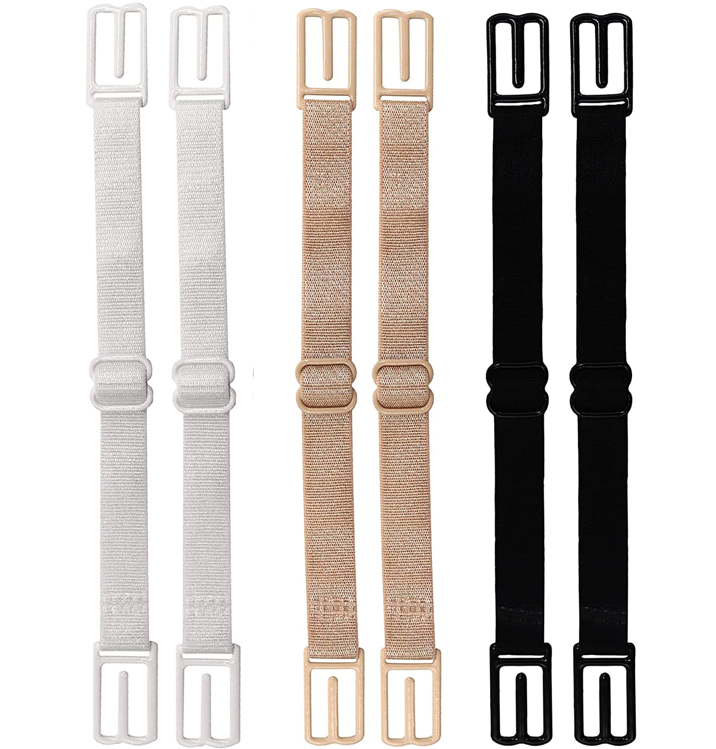 YARBAR 3 paar beha-bandjes voor dames, vervangende elastische beha