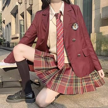 Amazon.co.jp: スクール JK制服 ブレザー コスプレ衣装 卒業式