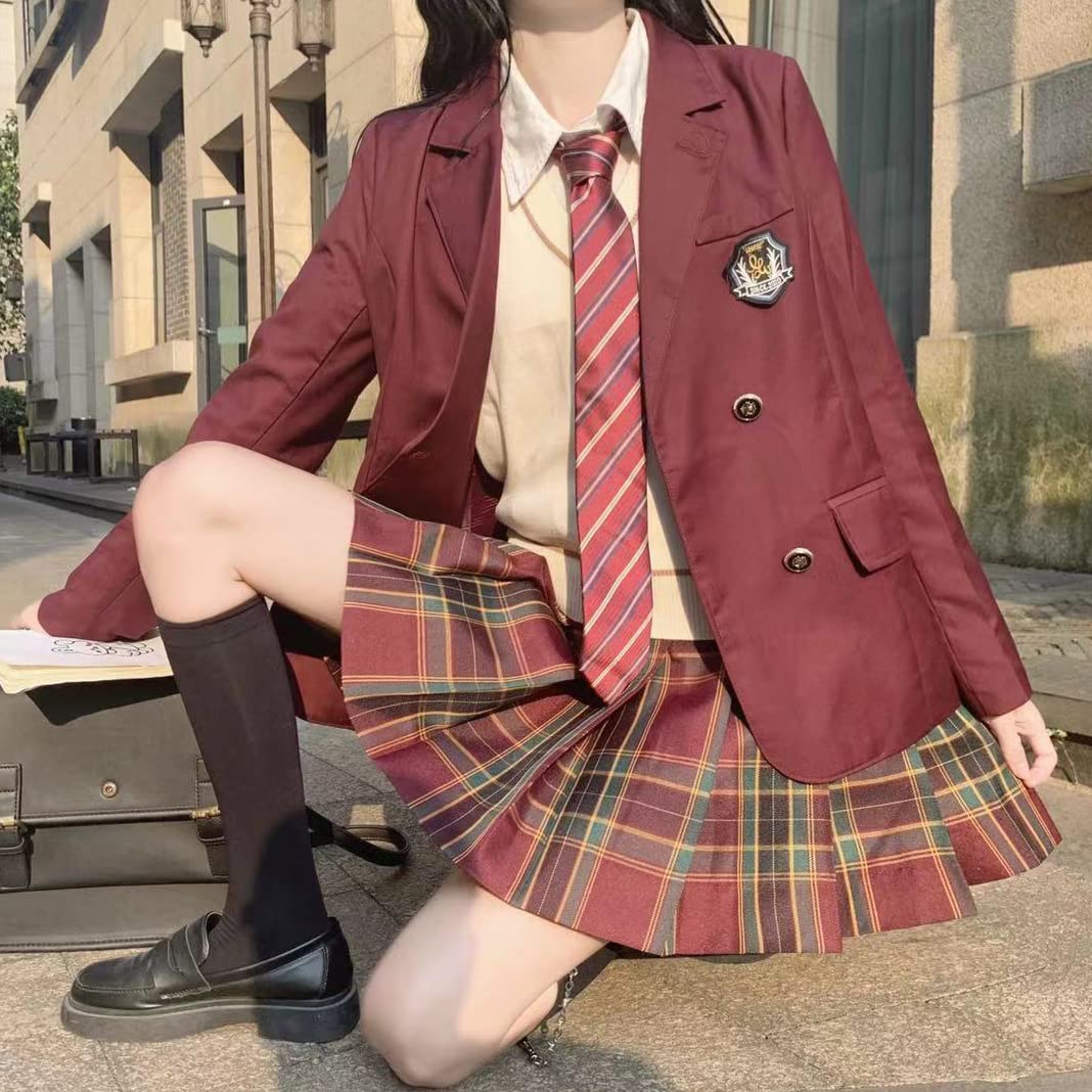 Amazon.co.jp: スクール JK制服 ブレザー コスプレ衣装 卒業式 入学式 