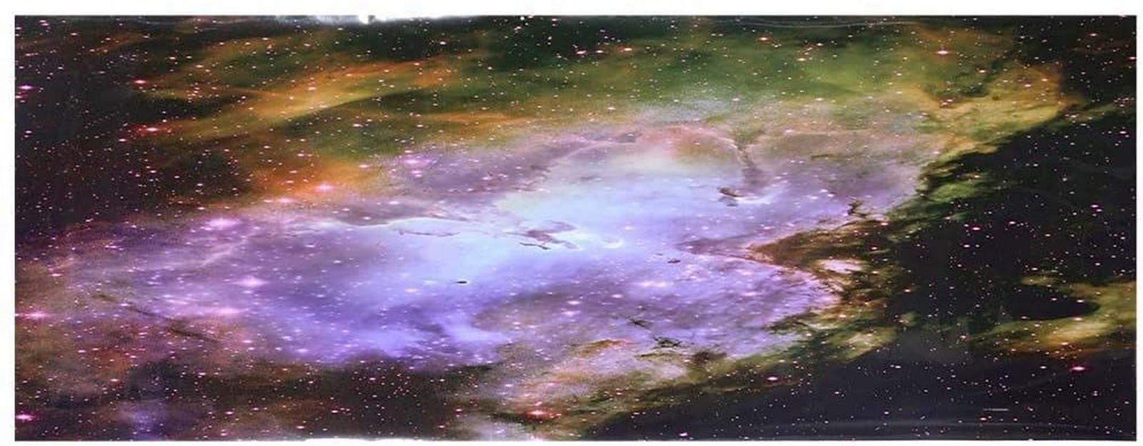 3D Effect Adhesive Outer Space Poster for Aquarium Fish Tank Decoration，Aquarium PVC Background