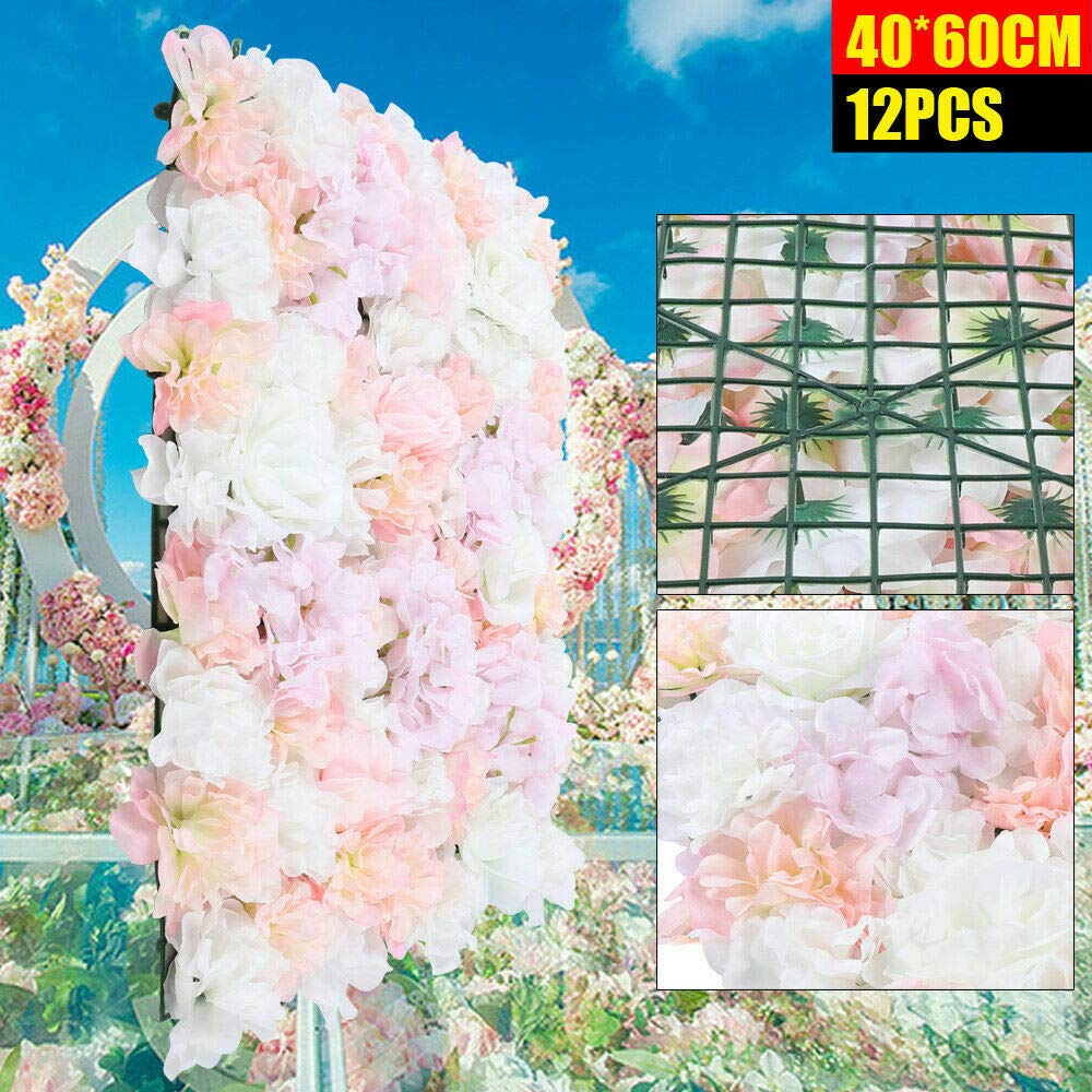 Ensemble d'arche de fleurs artificielles en soie colorées, roses mélangées, déco Ensemble d'arche de fleurs artificielles en soie colorées, roses mélangées, déco