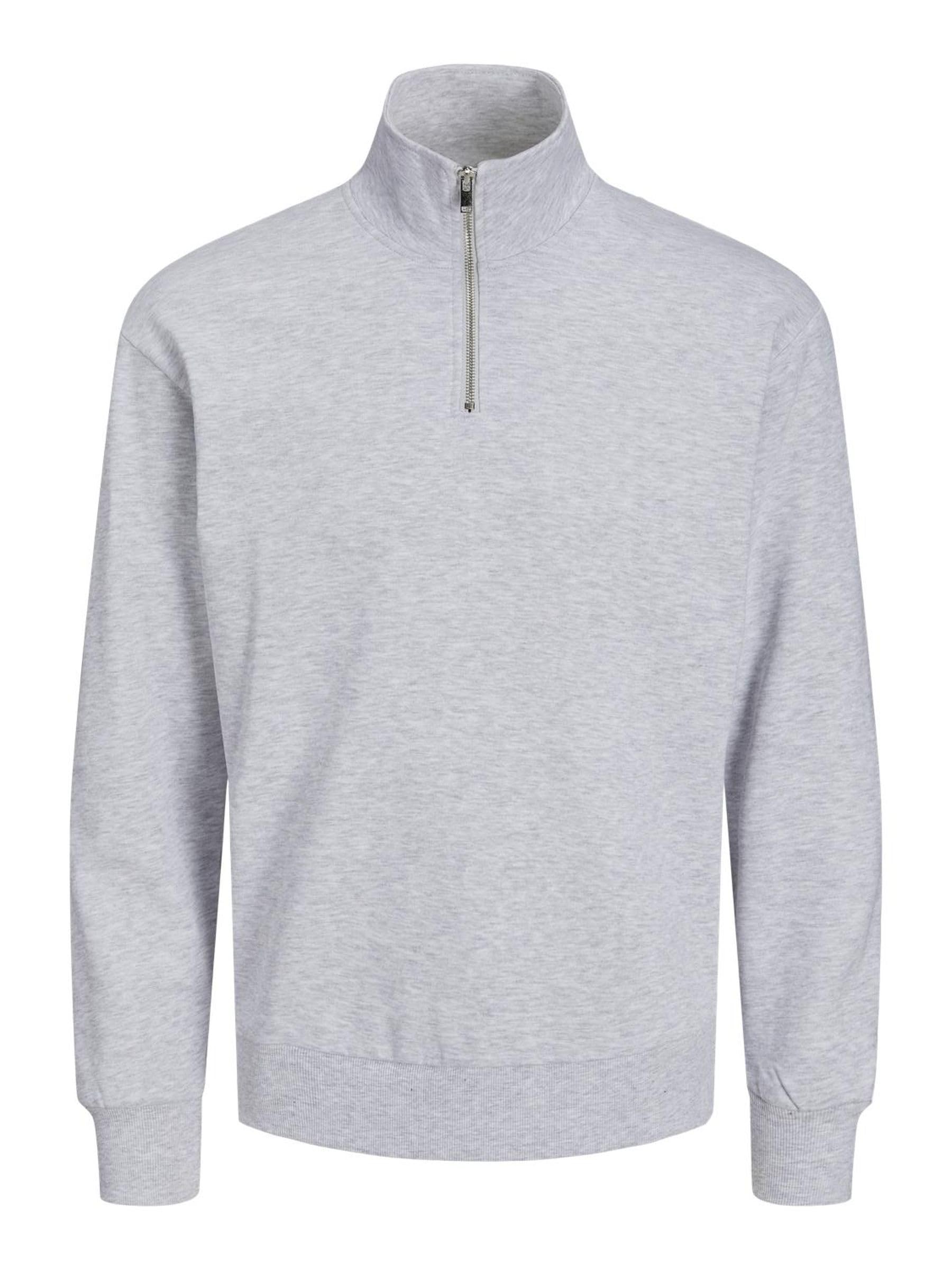 JACK & JONESMen's Jjebradley Sweat Half Zip Noos Sweatshirt