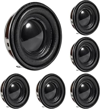 6Pcs 1.5Inch 40MM Mini Portable Speakers 4ohm 3W Full Frequency Stereo Sound Small HiFi Speaker
