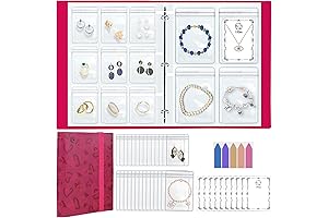 17Dec Falling Dew Clear Jewelry Book Organizer