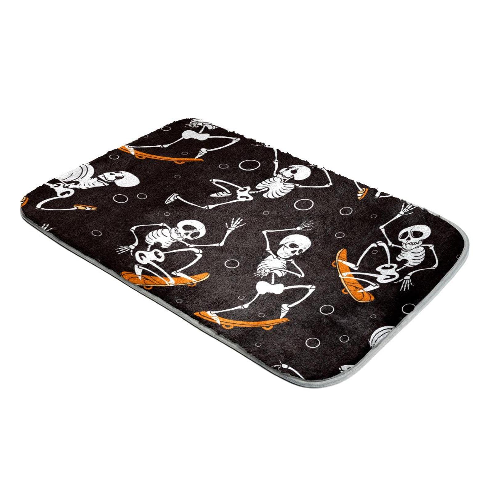 Tapis à poils longs pour salon et ambiance Halloween cocooning