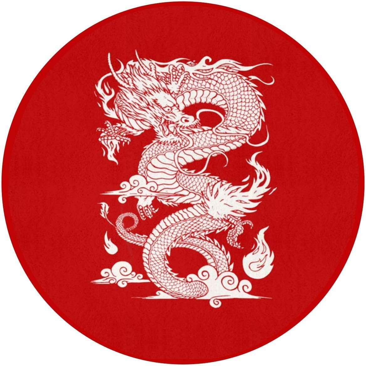 Cute Pet Dog Mat Play Mattress for Puppy and Cat Round Non Slip Dog Door Mat Super