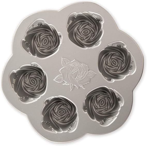 Nordic Ware Platinum Rosebud Baking Pan