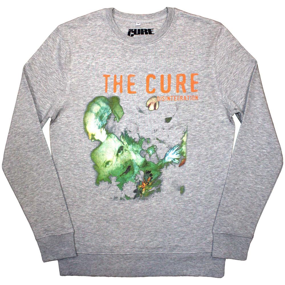 Rock Off officially licensed products The Cure Disintegration Sweatshirt XL Grey