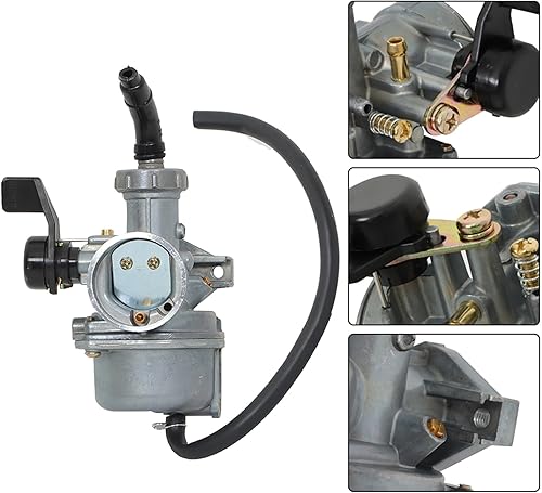 Miniatura 4 de ALL-CARB Carburador PZ22 de 0.866 in con filtro de aire de repuesto para 110cc 125cc SSR Sunl Taotao Pit Bike ATV repuesto para Honda CRF70F