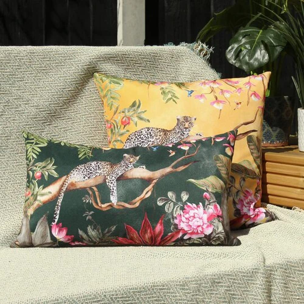 Evans Lichfield Coussin de Coussin extérieur en Plein air, Polyester, forêt