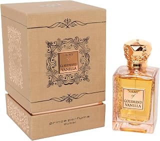 Prince Parfums Dubai – Story of Gourmand Vanilla – Women’s Extrait de Parfum 3.4 Ounces – Luxury Perfume with Coconut, Peach, Tiare Flower & Vanilla – Romantic, Sweet & Long Lasting Fragrance