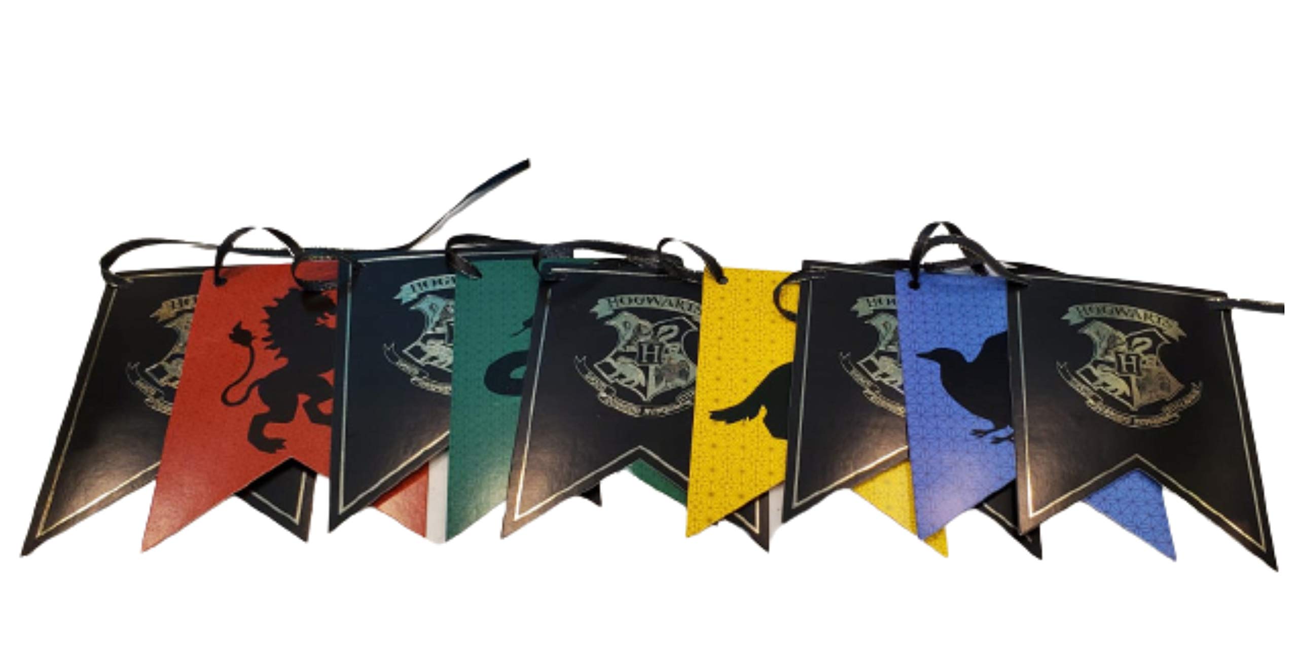 Buy Harry Potter Hogwarts House Banners Buntings Indoor Outdoor Party s ...