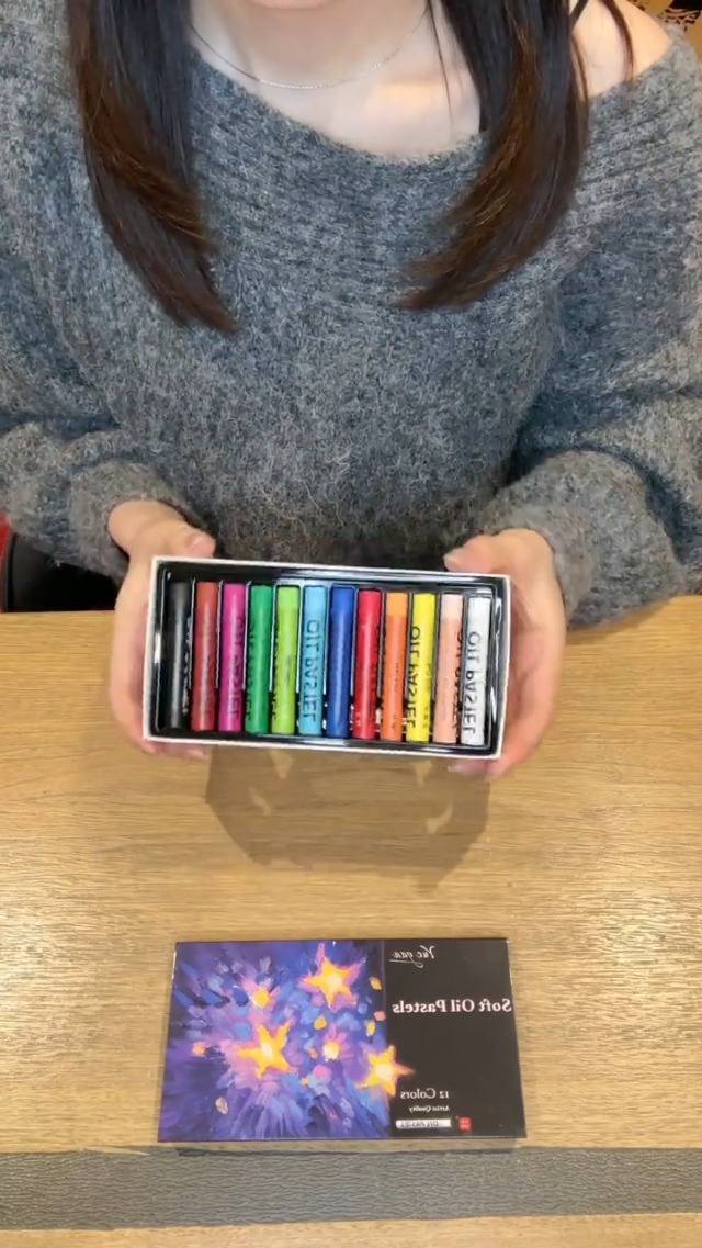Amazon.co.jp: オイルパステル クレパス 48色セット クレヨン 柔らかく