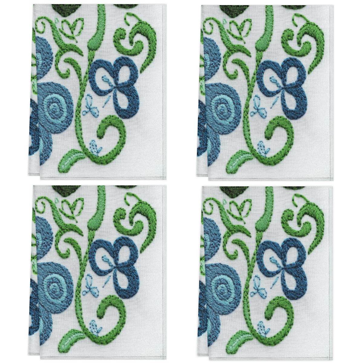 Torchons de cuisine en microfibre doux lot de 4 essuie-mains vaisselle