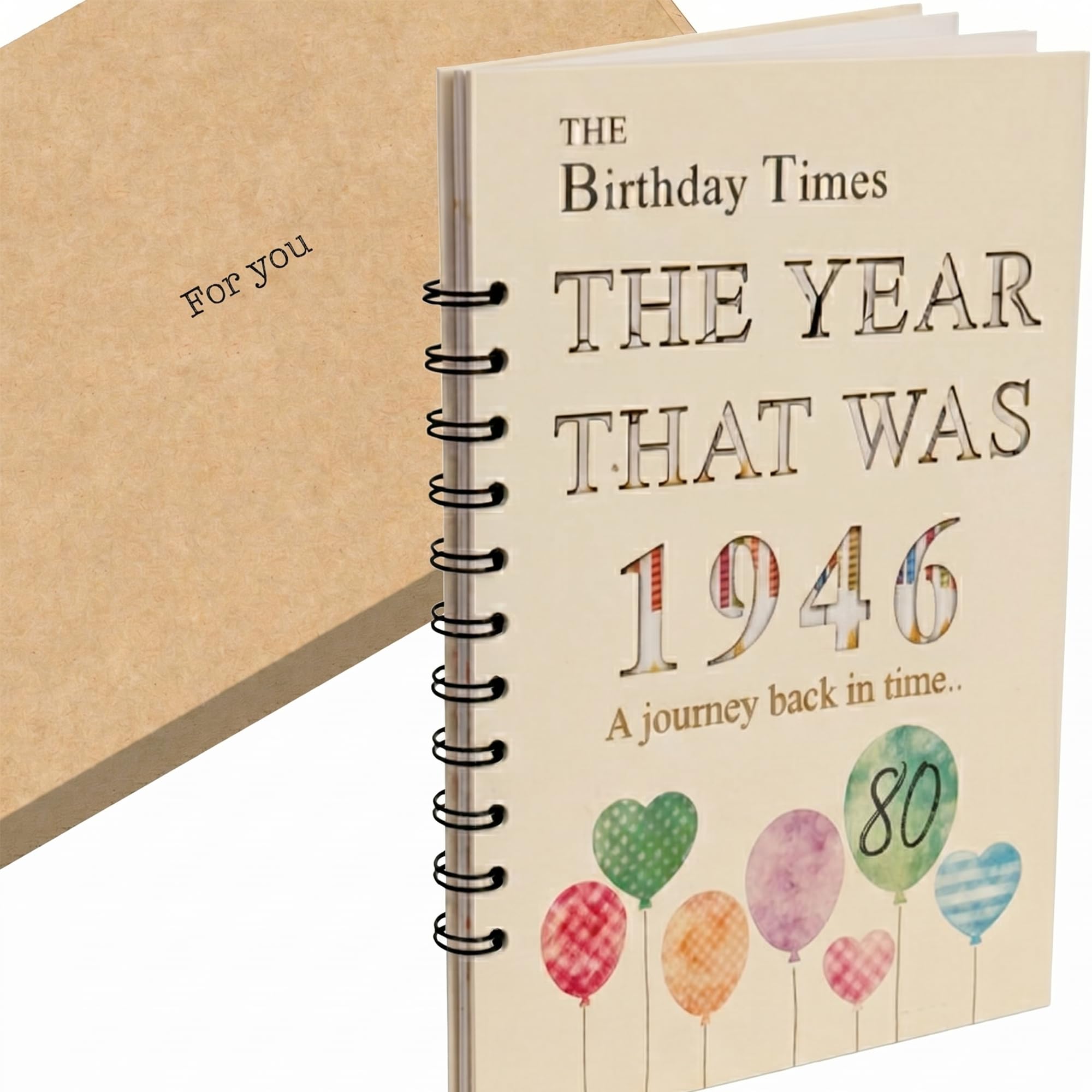 The Year that Was 1946 - Special 80th Birthday Card Book with Details about the Year of Birth (1946)