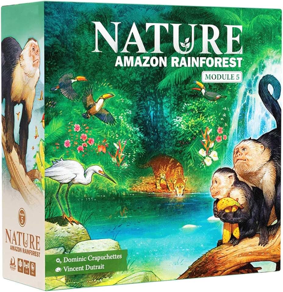 Nature Board Game Expansion – Module 5: Amazon Rainforest | Discover Hidden Traits in the Most Biodiverse Ecosystem | Wildlife Strategy Game | 1-4 Players, Solo Mode, Age 10+ | Northstar Games