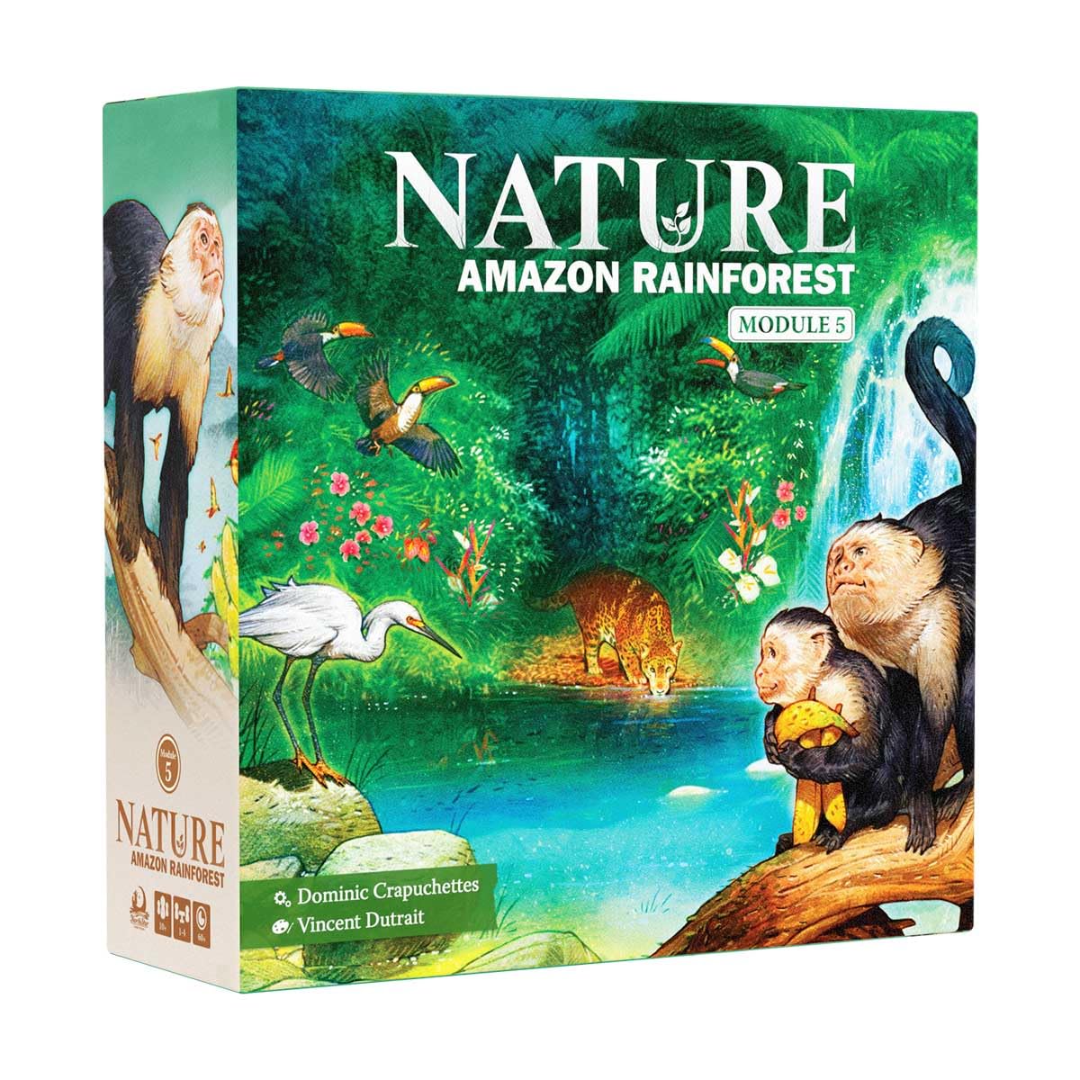 Nature Board Game Expansion – Module 5: Amazon Rainforest | Discover Hidden Traits in the Most Biodiverse Ecosystem | Wildlife Strategy Game | 1-4 Players, Solo Mode, Age 10+ | Northstar Games