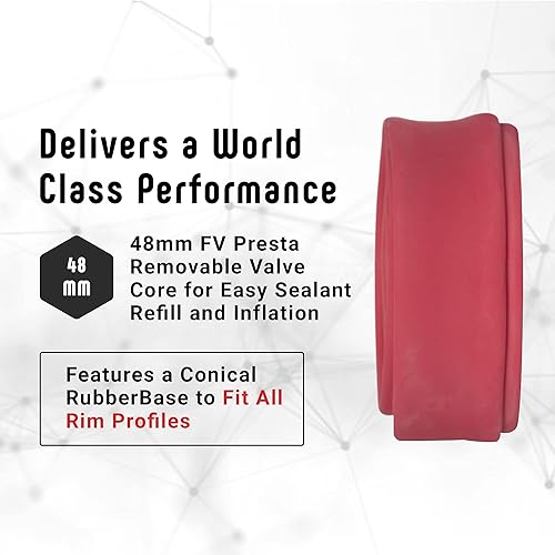 Miniatura 3 de Vittoria Tubo de látex Competition - Tubo de neumático de bicicleta de alto rendimiento - Tubos interiores ligeros de bicicleta para carreras