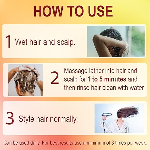 Miniatura 4 de Tratamiento de foliculitis Champú aclarante con ácido salicílico para eliminar la acumulación, para cuero cabelludo normal a graso. Propenso a