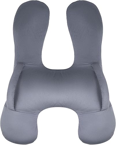 BEBAS Almohada de viaje para niños en forma de U para automóvil, accesorios de viaje para niños y adultos, suave y transpirable, soporta la cabeza