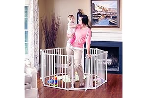 Toddleroo by North States 3-in-1 Play Yard, Baby Gate, Fence