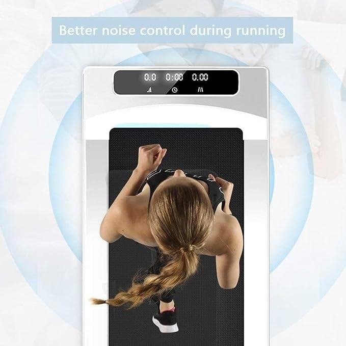 Caminadora Eléctrica Plegable con Pantalla LCD y Soporte para Tablet miniatura 4