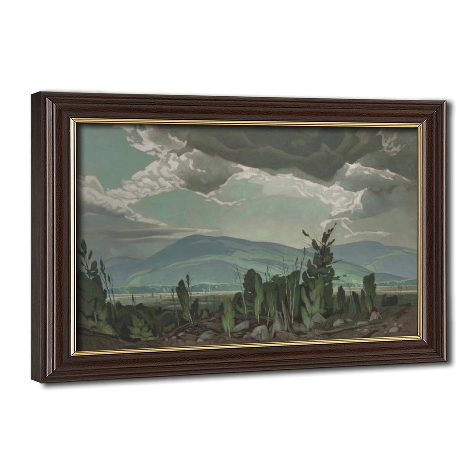 WCYB Sun After Rain – Alfred Joseph Casson Canadian Landscape – Giclée Prints Posters Canvas Deco Paintings Wall Art For Office Living Room Hangable Frame