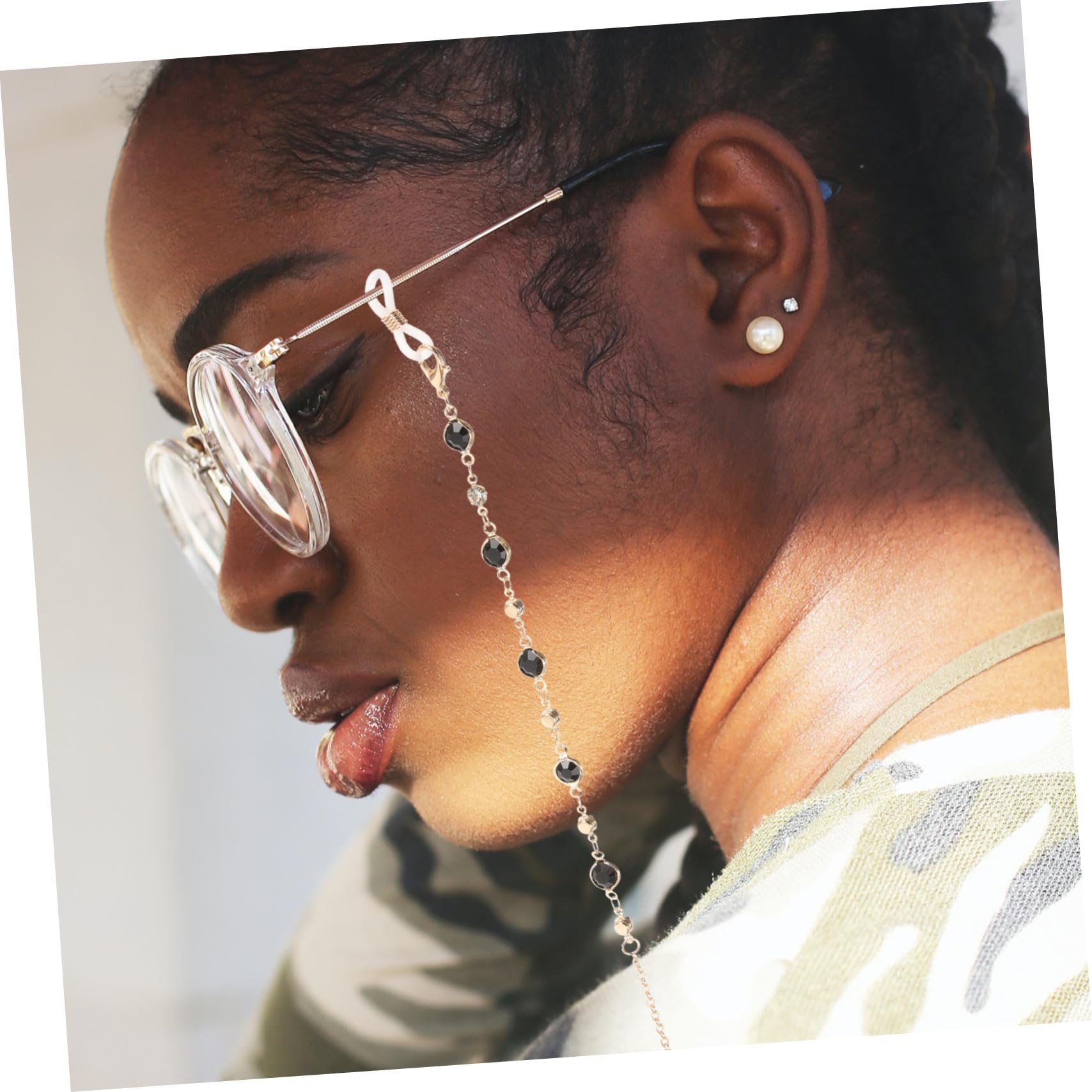 LIFKOME 5 Juegos De Correas Para Gafas De Sol De Moda Cadena Para Collar De Gafas De Mujer Para Ocasiones Especiales 4 Piezas X 5
